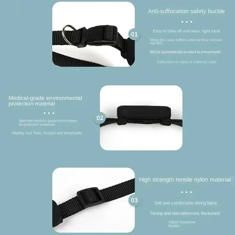 Pet Bluetooth GPS Tracker Dog Mini Tracking Movement Alert Collars Anti Lost Tracker for Cats and Puppies Remote Global Locator