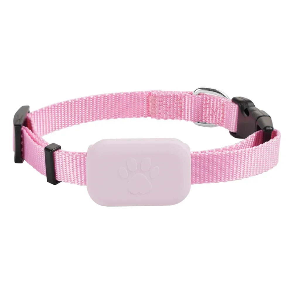 Pet Bluetooth GPS Tracker Dog Mini Tracking Movement Alert Collars Anti Lost Tracker for Cats and Puppies Remote Global Locator